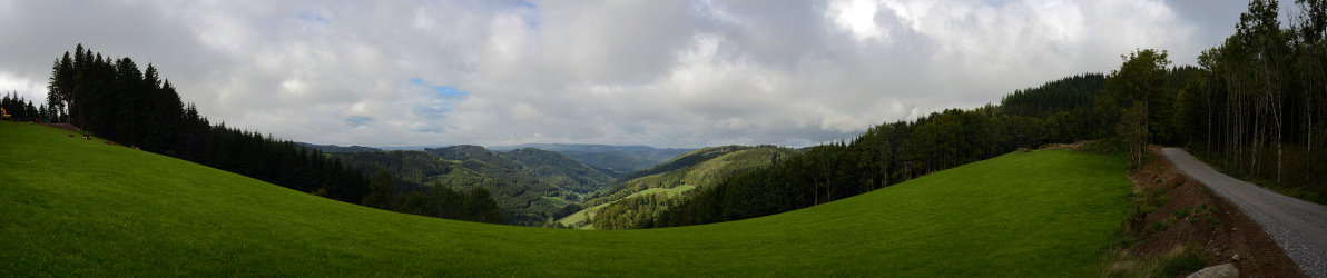 Bild: Panorama unterwegs